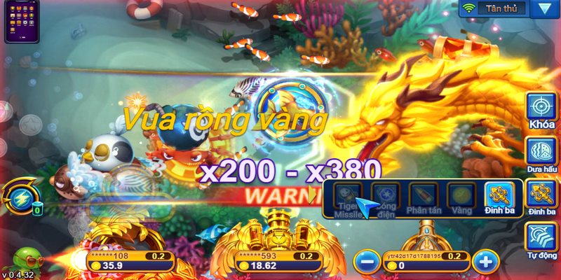 Sảnh bắn cá Hello88 cung cấp nhiều tựa game đa dạng chủ đề