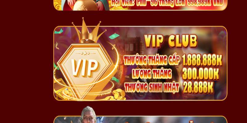 Tăng cấp vip thưởng ngay 388.888K cho anh em